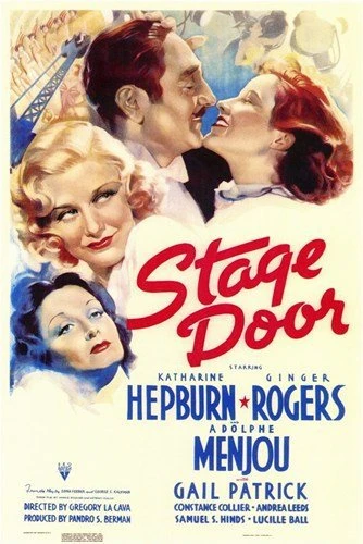 Stage Door (1937) - Katharine Hepburn  Colorized Version