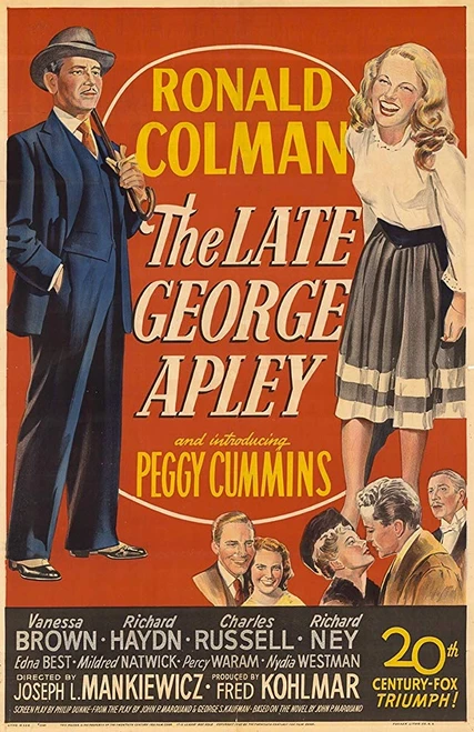 The Late George Apley (1947) - Ronald Colman Colorized Version DVD