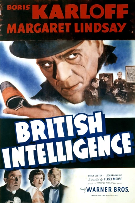 British Intelligence (1940) - Boris Karloff  Colorized Version