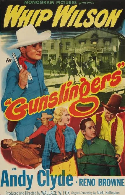 Gunslingers (1950) - Whip Wilson  DVD