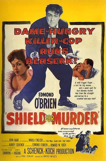 Shield For Murder (1954) - Edmond O´Brien Colorized Version DVD