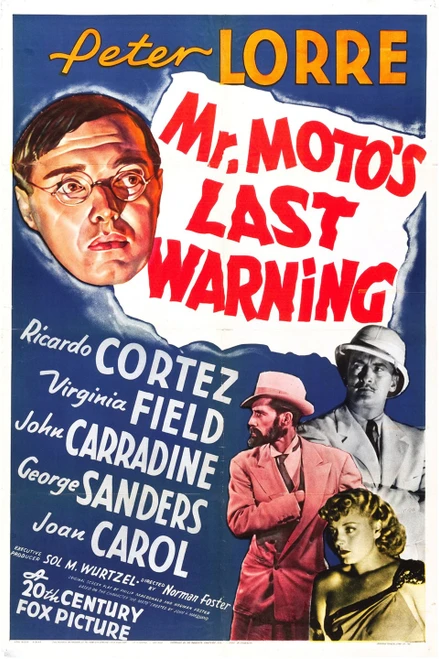 Mr. Moto's Last Warning (1939) - Peter Lorre  Colorized Version