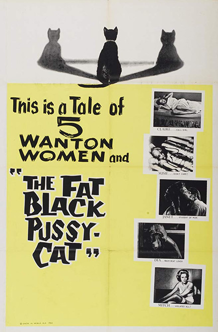 The Fat Black Pussycat (1963) - Frank Jamus  DVD The Fat Black Pussycat (1963) - Frank Jamus  DVD
