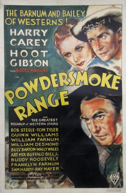 Powdersmoke Range (1935) - Harry Carey  DVD