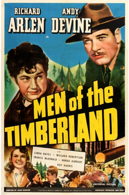 Men Of The Timberland (1941) - Richard Arlen  DVD Men Of The Timberland (1941) - Richard Arlen  DVD