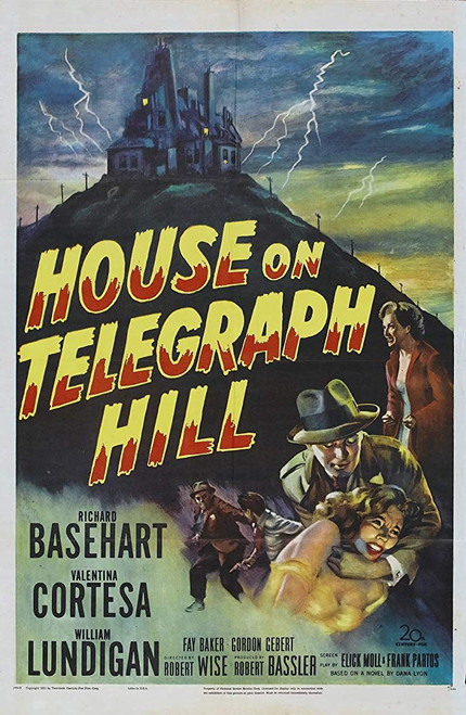 House On Telegraph Hill (1951) - Richard Basehart  DVD House On Telegraph Hill (1951) - Richard Basehart  DVD