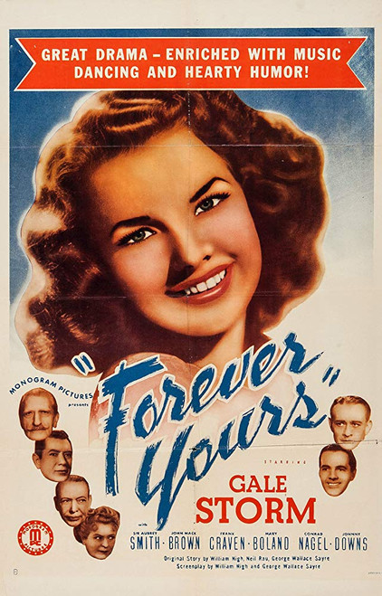Forever Yours (1945) - Gale Storm  DVD Forever Yours (1945) - Gale Storm  DVD