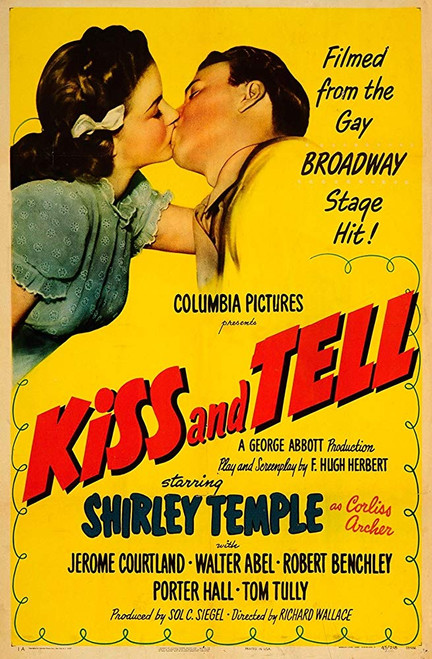 Kiss And Tell (1945) - Shirley Temple  DVD Kiss And Tell (1945) - Shirley Temple  DVD