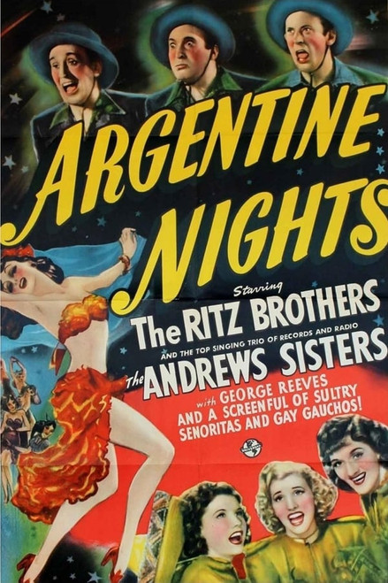 Argentine Nights (1940) - Ritz Brothers  DVD Argentine Nights (1940) - Ritz Brothers  DVD