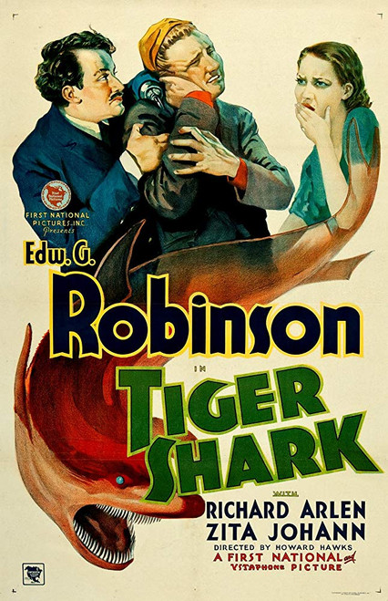 Tiger Shark (1932) - Edward G. Robinson  DVD Tiger Shark (1932) - Edward G. Robinson  DVD
