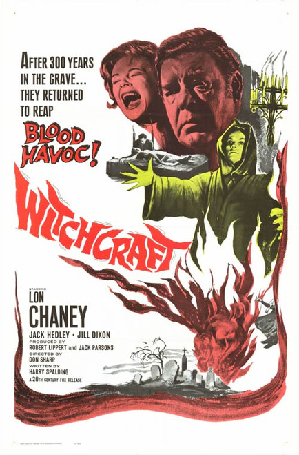 Witchcraft (1964) - Lon Chaney Jr.  DVD Witchcraft (1964) - Lon Chaney Jr.  DVD