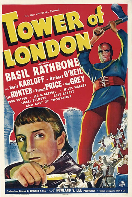 Tower Of London (1939) - Basil Rathbone  DVD Tower Of London (1939) - Basil Rathbone  DVD