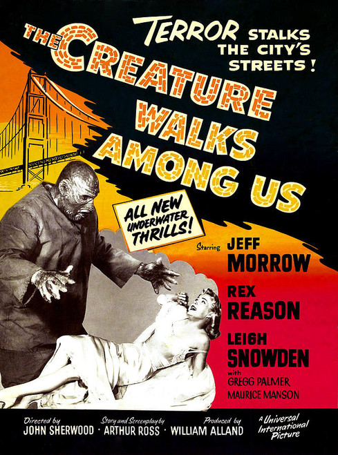 The Creature Walks Among Us (1956) - Jeff Morrow  DVD The Creature Walks Among Us (1956) - Jeff Morrow  DVD