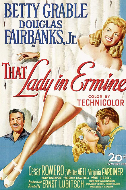 That Lady In Ermine (1948) - Betty Grable  DVD That Lady In Ermine (1948) - Betty Grable  DVD