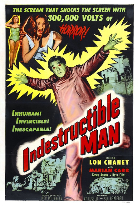 Indestructible Man (1956) - Lon Chaney Jr.  DVD Indestructible Man (1956) - Lon Chaney Jr.  DVD