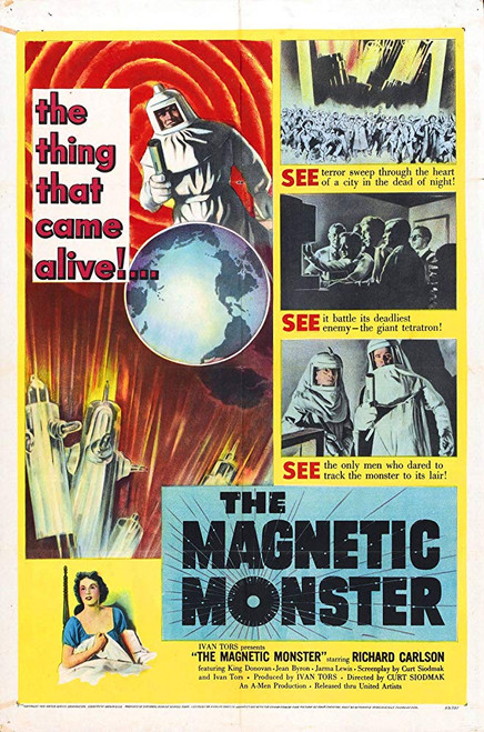 The Magnetic Monster (1953) - Richard Carlson  DVD The Magnetic Monster (1953) - Richard Carlson  DVD