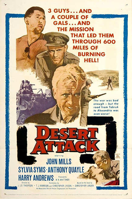 Ice Cold In Alex AKA Desert Attack (1958) - John Mills  DVD Ice Cold In Alex AKA Desert Attack (1958) - John Mills  DVD