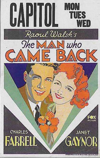 The Man Who Came Back (1931) - Janet Gaynor  DVD The Man Who Came Back (1931) - Janet Gaynor  DVD