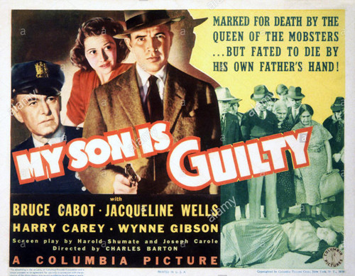 My Son Is Guilty (1939) - Bruce Cabot  DVD My Son Is Guilty (1939) - Bruce Cabot  DVD