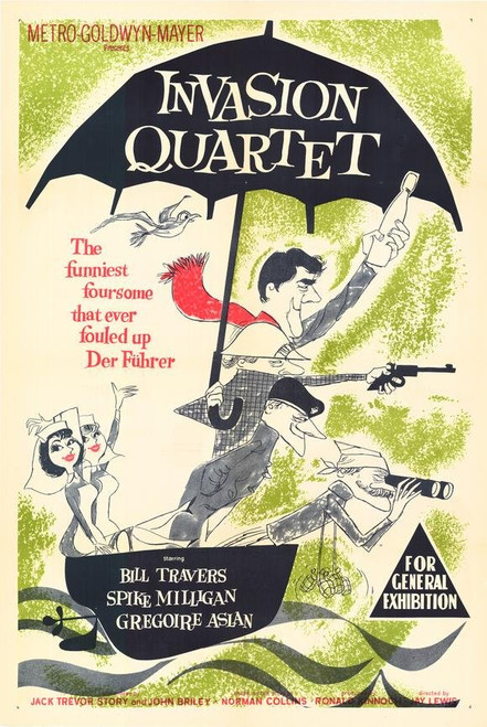 Invasion Quartet (1961) - Bill Travers DVD Invasion Quartet (1961) - Bill Travers DVD