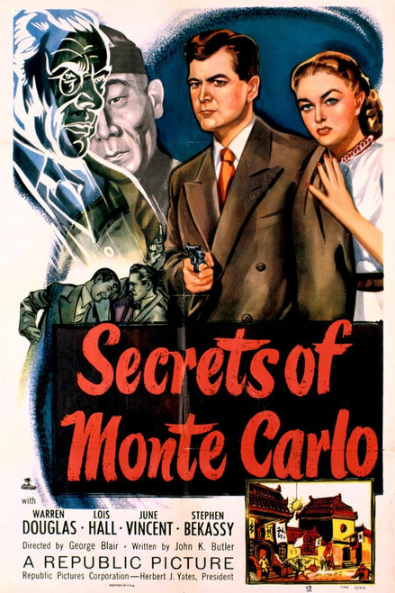 Secrets Of Monte Carlo (1951) - Warren Douglas  DVD Secrets Of Monte Carlo (1951) - Warren Douglas  DVD