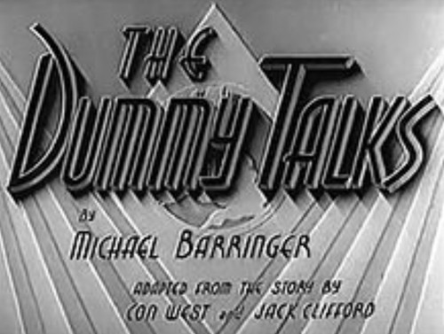 The Dummy Talks (1943) - Jack Warner  DVD The Dummy Talks (1943) - Jack Warner  DVD
