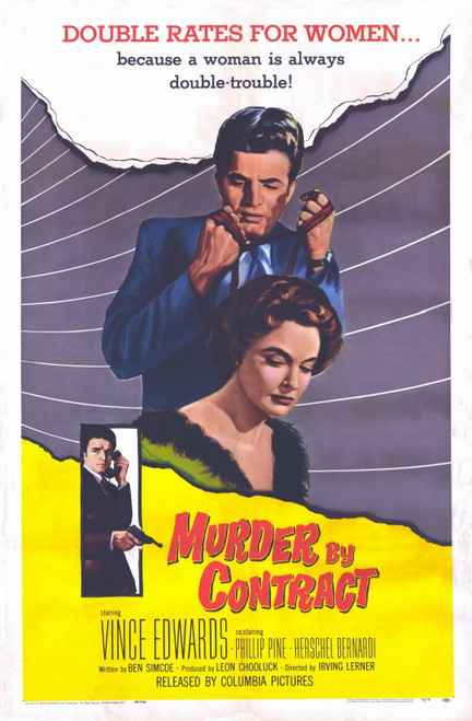 Murder By Contract (1958) - Vince Edwards  DVD Murder By Contract (1958) - Vince Edwards  DVD