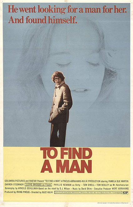 To Find A Man (1972) - Pamela Sue Martin  DVD To Find A Man (1972) - Pamela Sue Martin  DVD