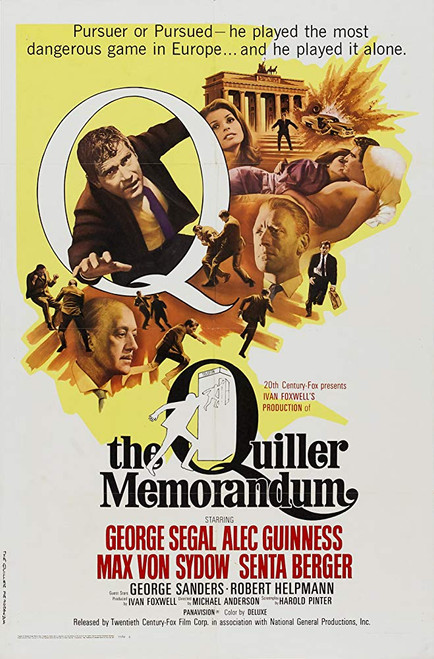 The Quiller Memorandum (1966) - George Segal  DVD The Quiller Memorandum (1966) - George Segal  DVD