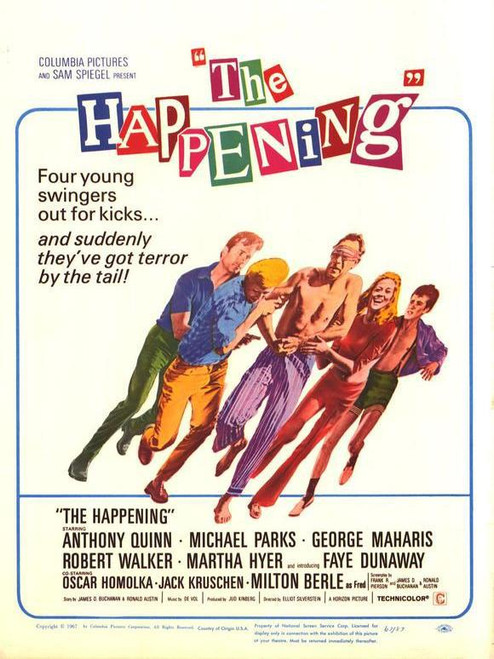 The Happening (1967) - Anthony Quinn  DVD The Happening (1967) - Anthony Quinn  DVD