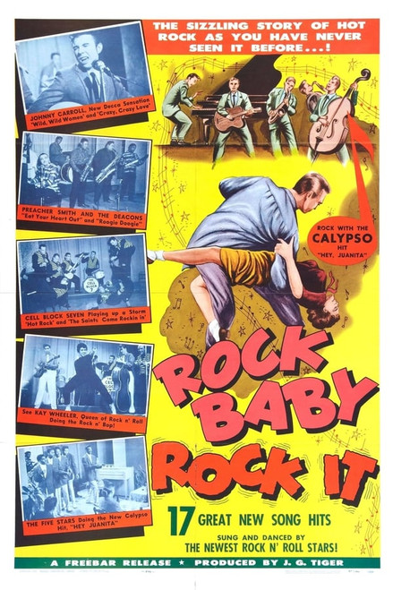 Rock Baby, Rock It (1957) - Johnny Carroll   DVD Rock Baby, Rock It (1957) - Johnny Carroll   DVD
