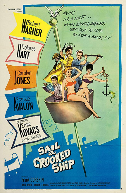 Sail A Crooked Ship (1961) - Robert Wagner  DVD Sail A Crooked Ship (1961) - Robert Wagner  DVD