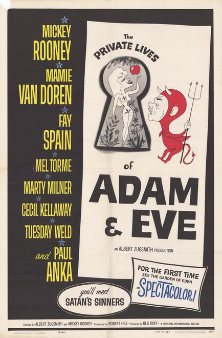 The Private Lives Of Adam And Eve (1960) - Mickey Rooney  DVD The Private Lives Of Adam And Eve (1960) - Mickey Rooney  DVD