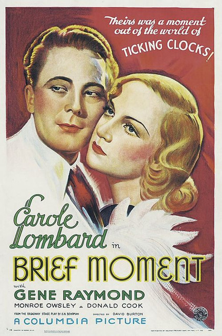 Brief Moment (1933) - Carole Lombard  DVD Brief Moment (1933) - Carole Lombard  DVD