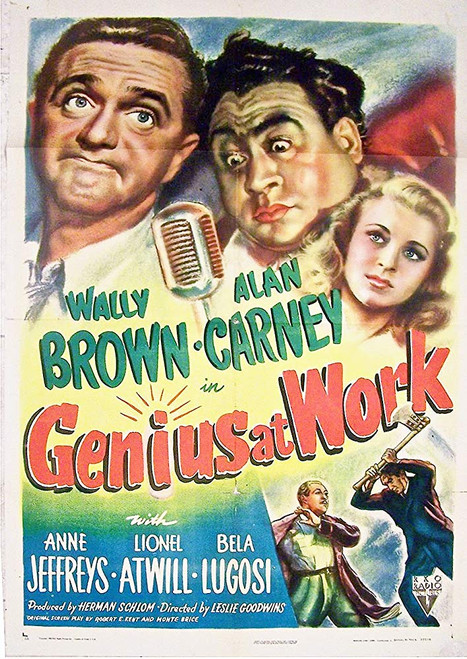 Genius At Work (1946) - Bela Lugosi  DVD