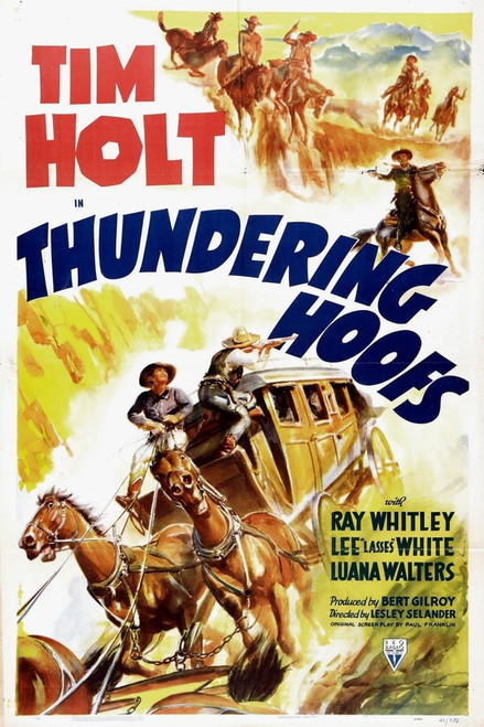Thundering Hoofs (1942) - Tim Holt  DVD Thundering Hoofs (1942) - Tim Holt  DVD