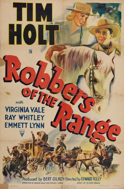 Robbers Of The Range (1941) - Tim Holt  DVD Robbers Of The Range (1941) - Tim Holt  DVD
