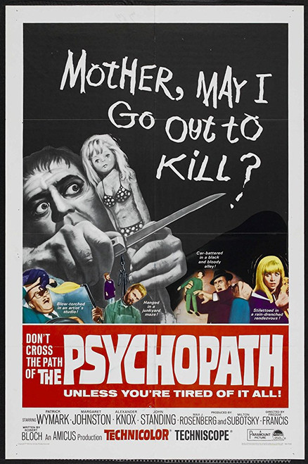 The Psychopath (1966) - Patrick Wymark  DVD The Psychopath (1966) - Patrick Wymark  DVD