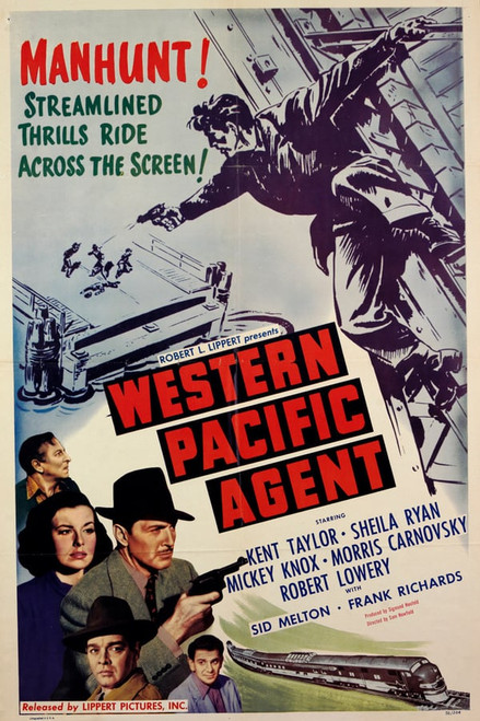 Western Pacific Agent (1950) - Kent Taylor  DVD Western Pacific Agent (1950) - Kent Taylor  DVD