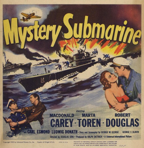 Mystery Submarine (1950) - Macdonald Carey  DVD Mystery Submarine (1950) - Macdonald Carey  DVD