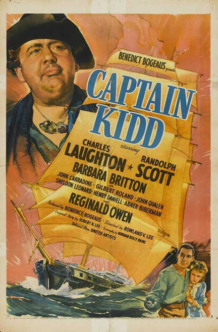 Captain Kidd (1945) - Charles Laughton  DVD Captain Kidd (1945) - Charles Laughton  DVD