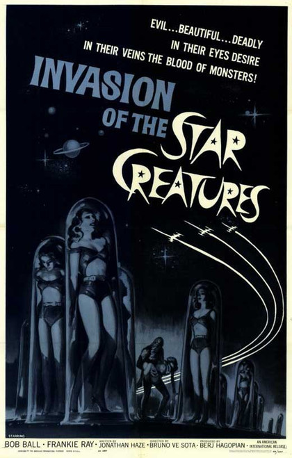 Invasion Of The Star Creatures (1962) - Robert Ball  DVD Invasion Of The Star Creatures (1962) - Robert Ball  DVD
