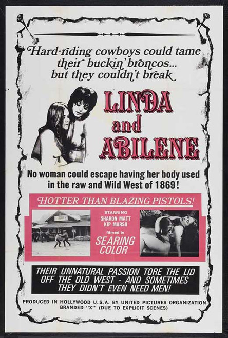 Linda And Abilene (1969) - Herschell Gordon Lewis DVD Linda And Abilene (1969) - Herschell Gordon Lewis DVD