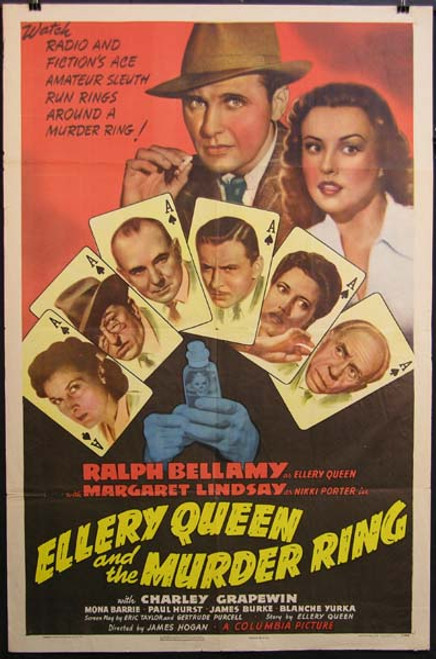Ellery Queen And The Murder Ring (1941) - Ralph Bellamy  DVD