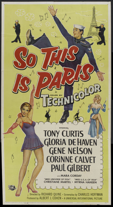 So This Is Paris (1954) - Tony Curtis  DVD So This Is Paris (1954) - Tony Curtis  DVD