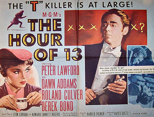The Hour Of 13 (1952) - Peter Lawford  DVD The Hour Of 13 (1952) - Peter Lawford  DVD