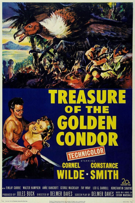 Treasure Of The Golden Condor (1953) - Cornel Wilde  DVD Treasure Of The Golden Condor (1953) - Cornel Wilde  DVD