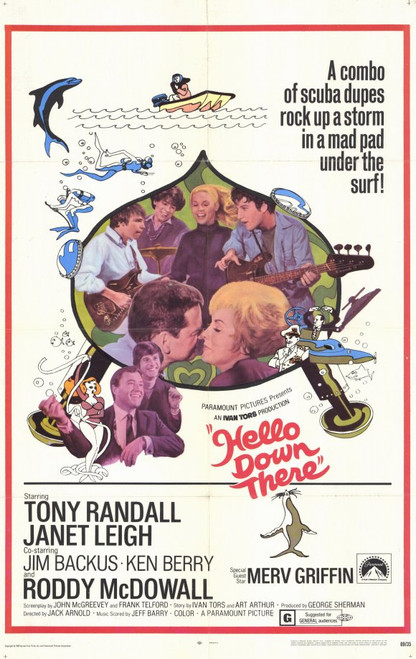 Hello Down There (1969) - Tony Randall  DVD Hello Down There (1969) - Tony Randall  DVD