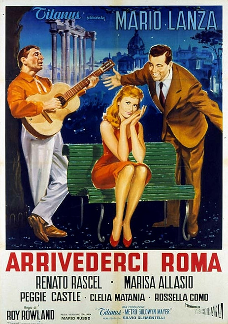 Arrivederci Roma AKA Seven Hills Of Rome (1958) - Mario Lanza  DVD