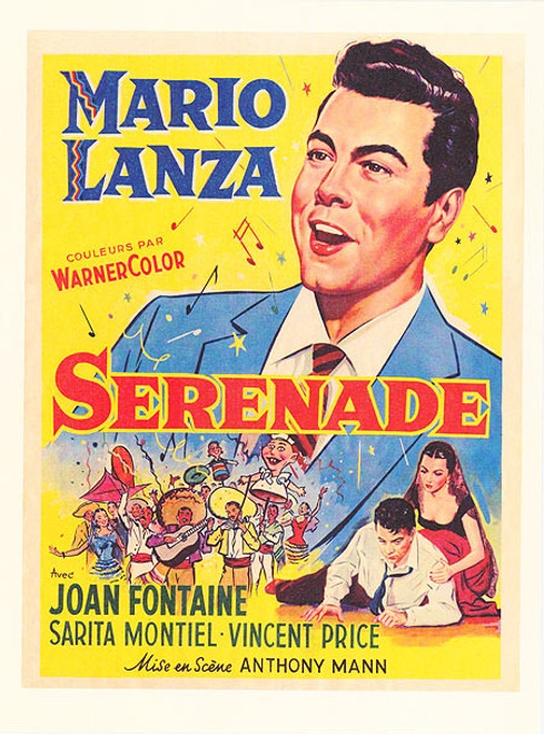 Serenade (1956) - Mario Lanza  DVD Serenade (1956) - Mario Lanza  DVD